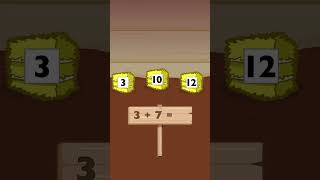 Meet the Math Drills Addition | Equation Game - 3's Part 1 | Preschool Prep Company #shorts