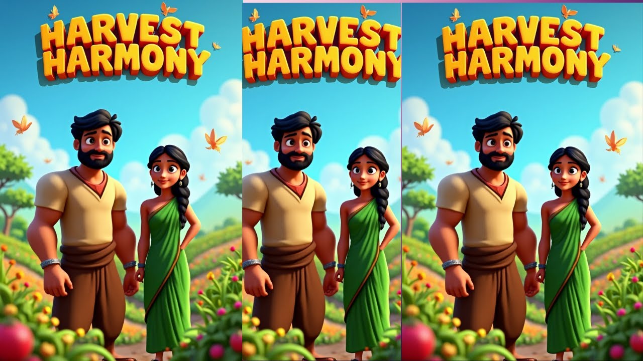 Harvest Harmony: Life of a Farmer's Family - YouTube