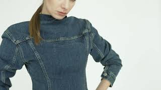 Wear Your Denim Dress Backwards