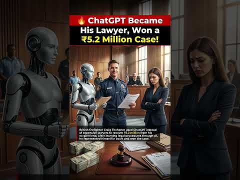 🔥 He Used ChatGPT Instead of a Lawyer... And Won ₹52 Lakh! #news #viralnewstoday