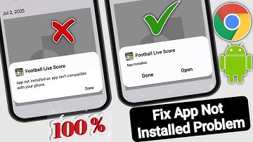 App Not Installed As App Isn