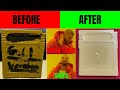 How to *DEEP CLEAN* a GameBoy (Color) Cartridge *Remove Sharpie Ink/Paint* and Replace Save Battery