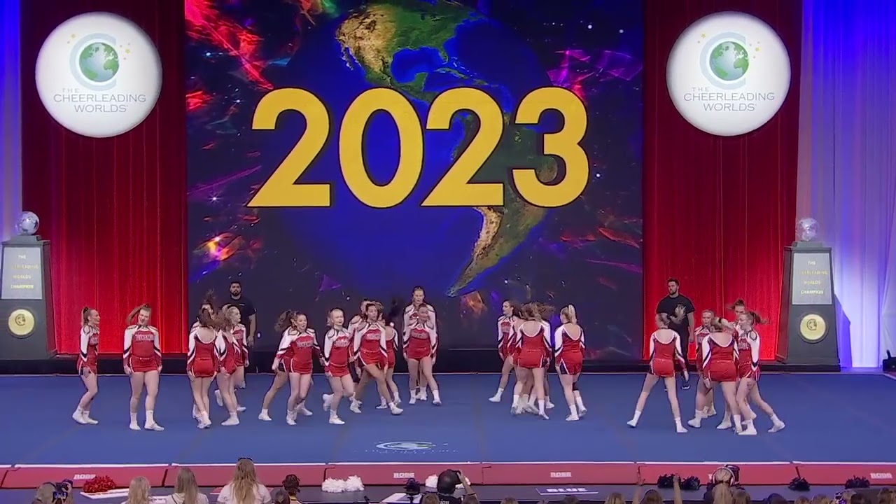 Dynamite Cheerleading - Dynamite Divine in Finals at The Cheerleading Worlds 2023
