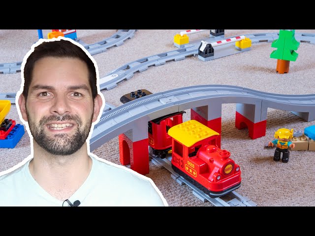 How to extend your LEGO DUPLO Steam Train set - Train Tracks and Train  Bridge Review 