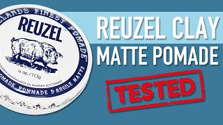 REUZEL CLAY - MATTE POMADE ● HAARSTYLING PRODUKTTEST