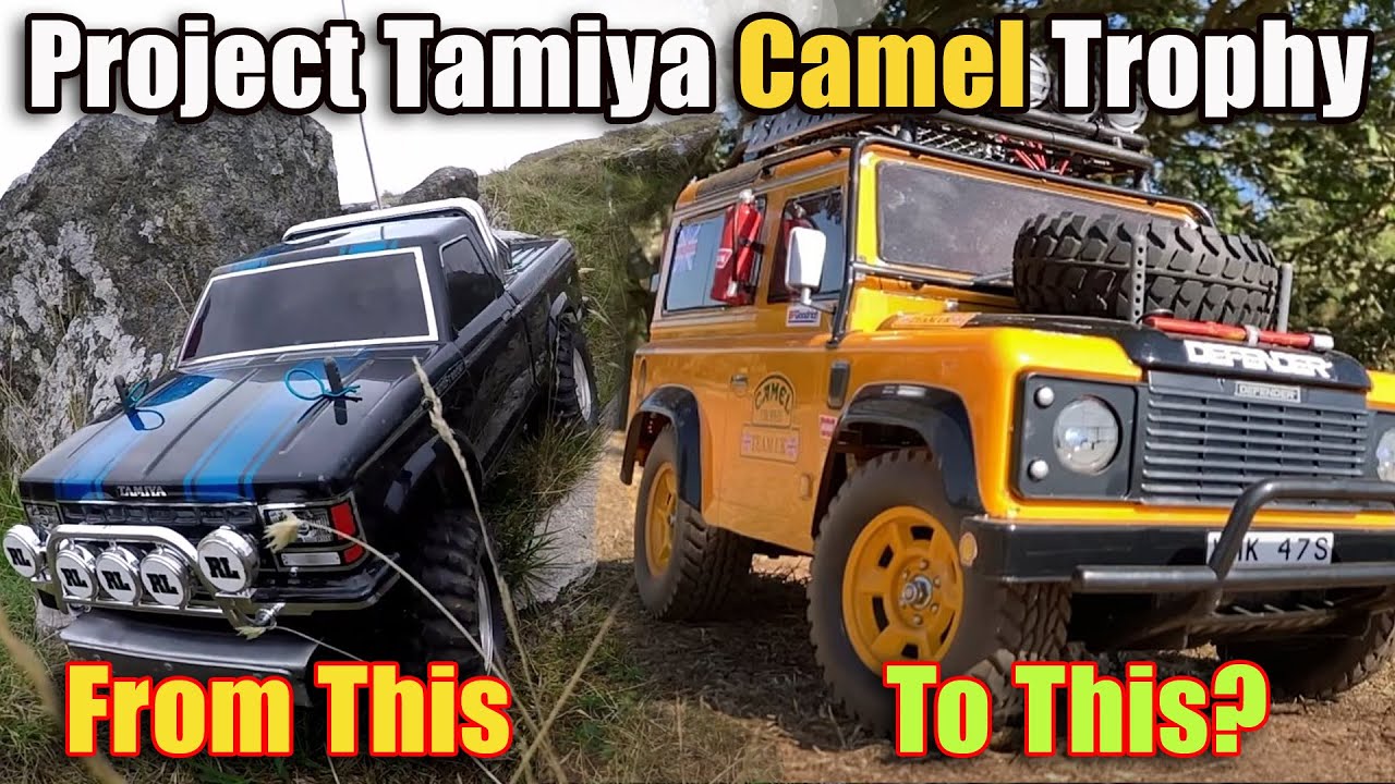 Project Tamiya CC01 Camel Trophy - How to make a Camel Land Rover 