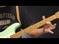 Mickey Baker Guitar Lesson New Orleans Blues lick over IV