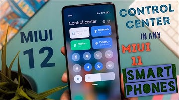 Install Official MIUI 12 Control Center in MIUI 11 in Any Xiaomi Devices | NO THEME