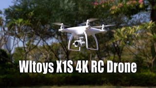 Wltoys X1S 4K Camera Axis Gimbal RC Drone