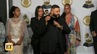 DJ Khaled Reacts To Diddy Calling Out Recording Academy's Lack of Diversity | Grammys 2020 Interview