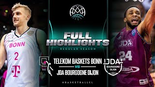 Telekom Baskets Bonn v JDA Bourgogne Dijon | Full Game Highlights | #BasketballCL 2023