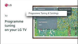 Programme tuning on your LG TV screenshot 3