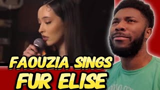 Faouzia - Fur Elise (Live Performance) REACTION VIDEO #FAOUZIA #furelise
