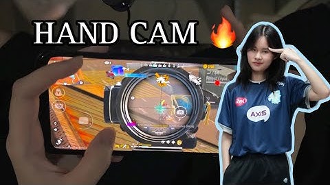 HAND CAM 🔥 SNIPER EVOS.JENNA girl kill 35+