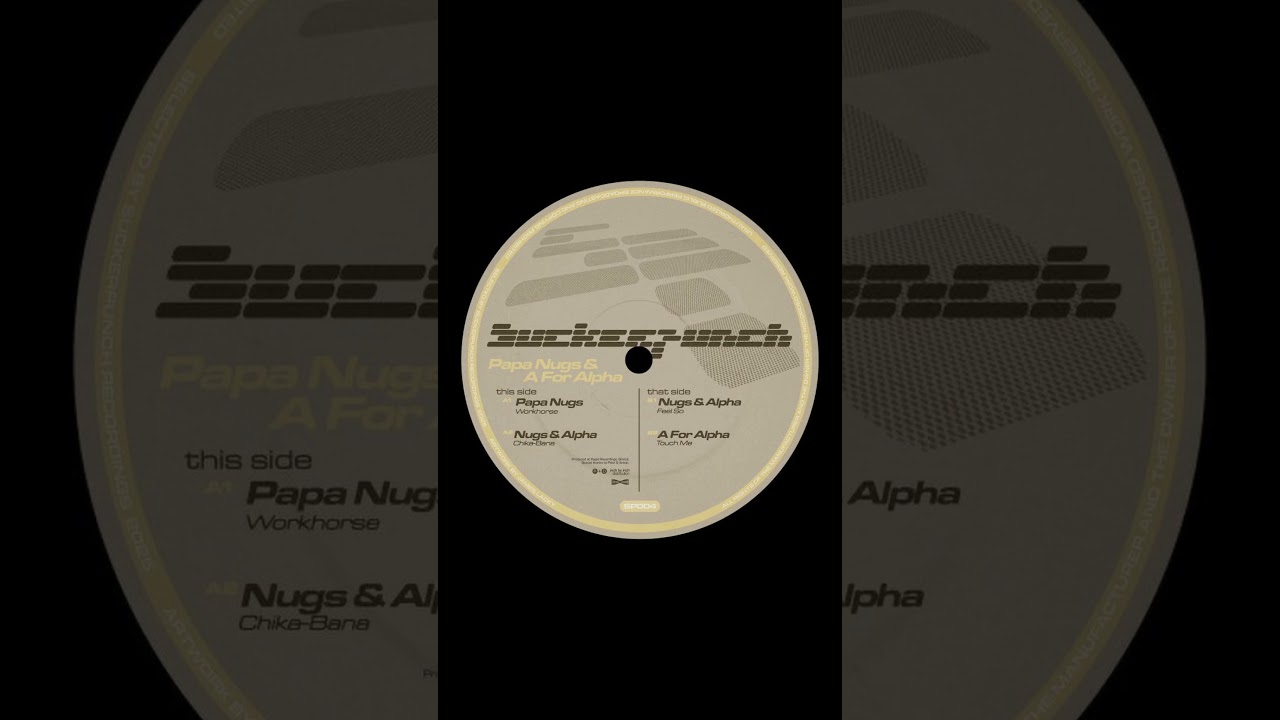 Nugs & Alpha – Chika-Bana (Suckerpunch 004, Suckerpunch Records, 2025) [Minimal, Tech House]