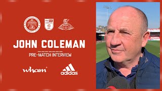 INTERVIEW: Coley on facing Doncaster Rovers