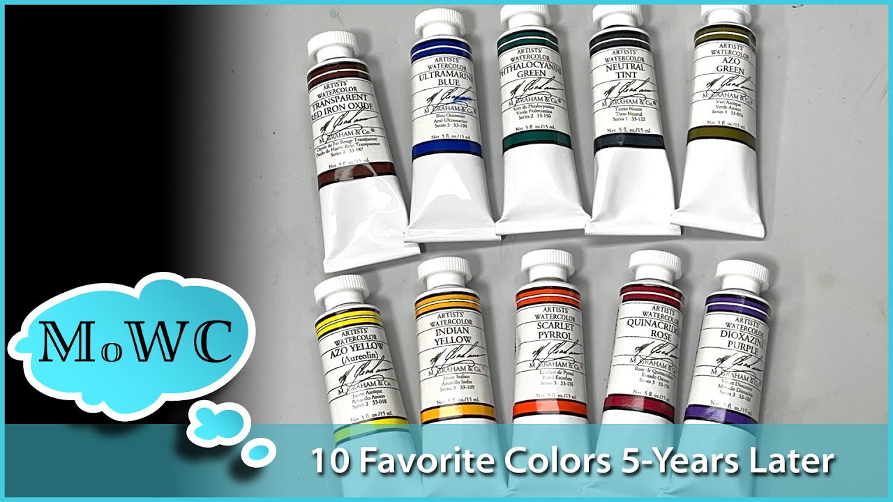 M. Graham Basic 5-Color Watercolor Set Review: Fun for Experienced