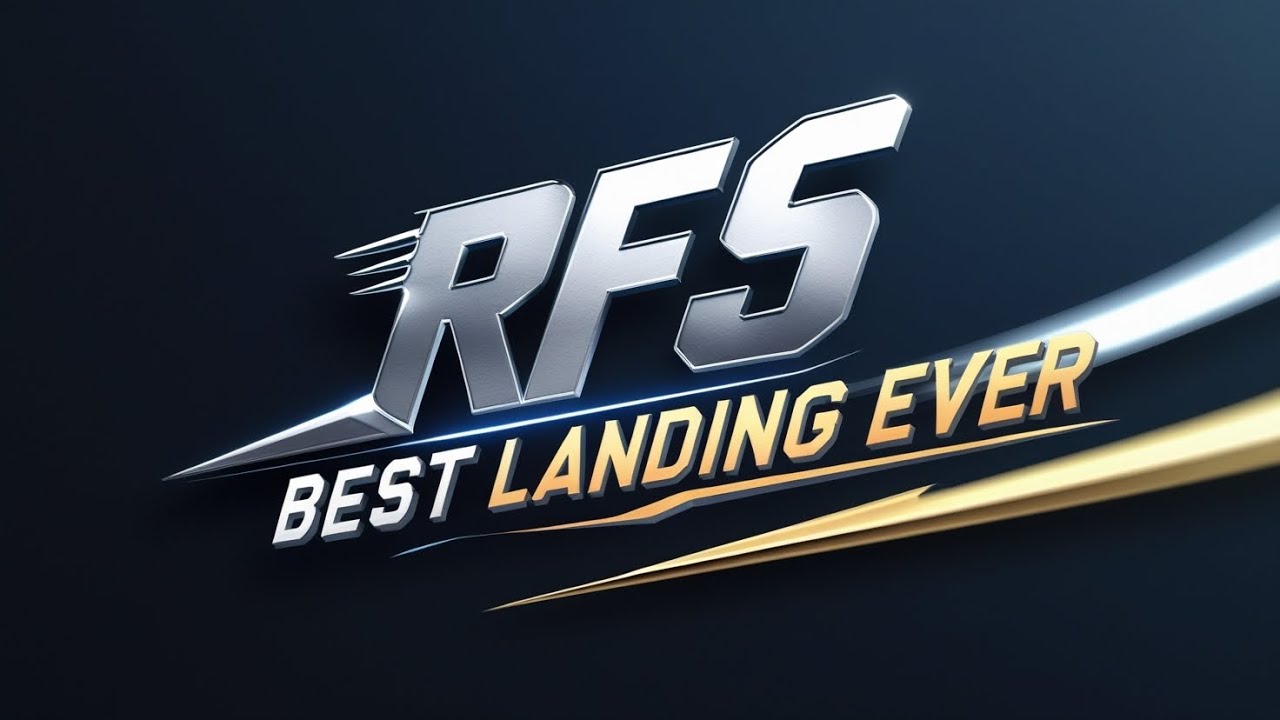Best Landing in RFS flight simulator. - YouTube
