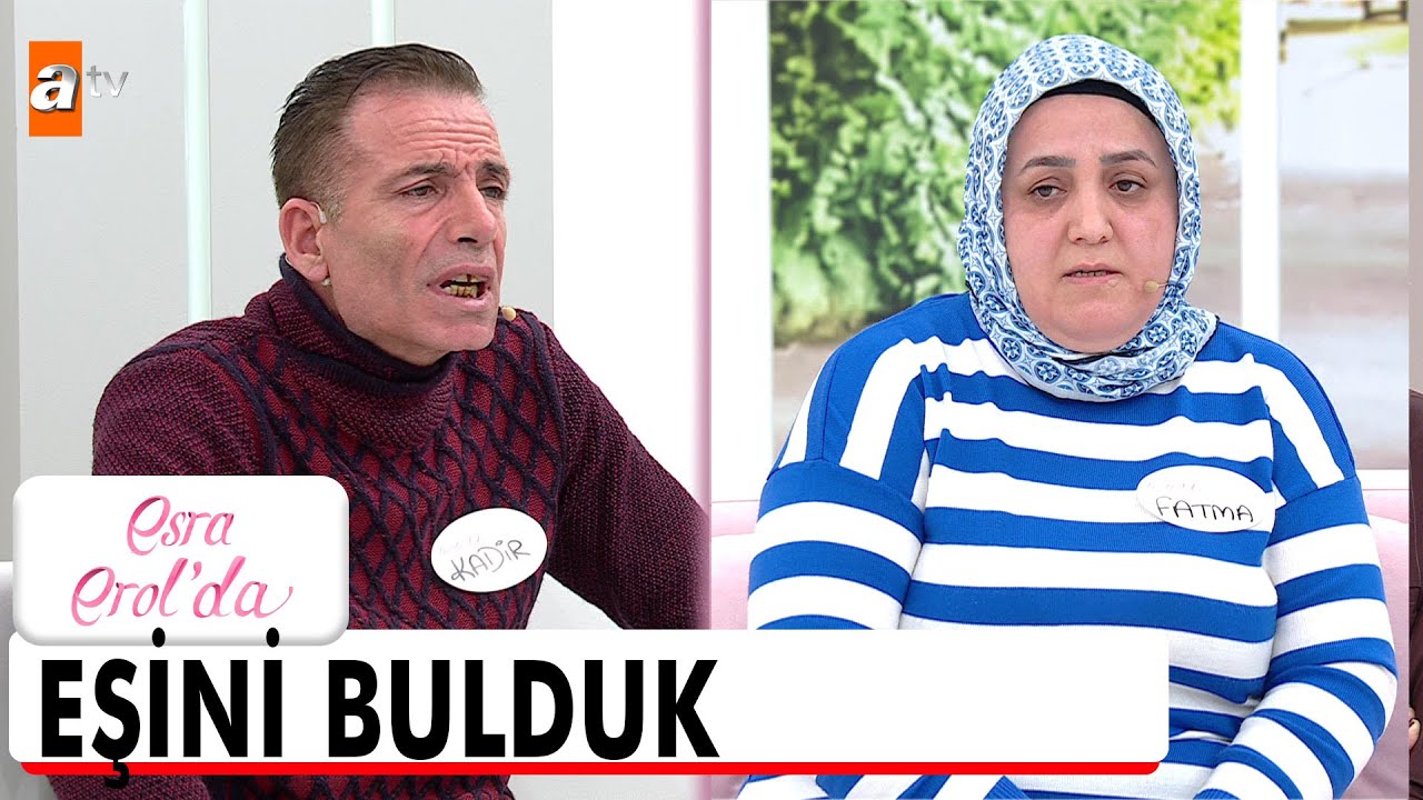Bir yıldır kayıp olan Fatma bulundu! - Esra Erol'da