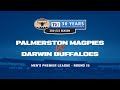Palmerston Mapgies v Darwin Buffaloes | Round 15, 2021/22 TIO NTFL Men&#39;s Premier League