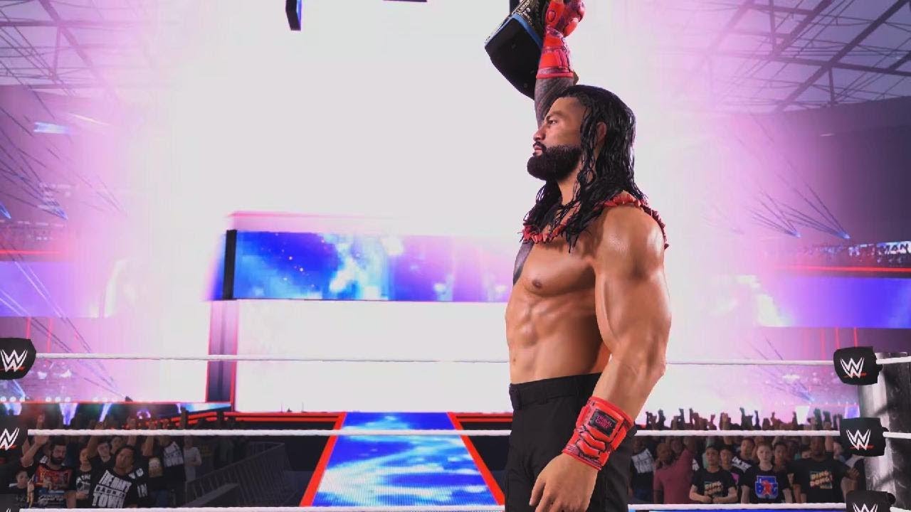 Fatal 4-way TLC match Roman Reigns Vs CM Punk.Vs Seth Rollins Vs Brock Lesnar.