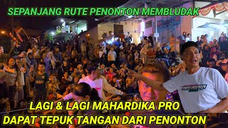 Mahardika pro x RUWET GANK Lagi2 dapat tepuk tngan Dari Penonton,Trawas ternyata bnyak yg suka horeg