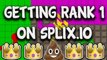 HOW TO GET RANK 1 ON SPLIX.IO
