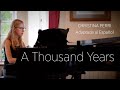 A Thousand Years - Christina Perri Español Cover con Letra Subtitulada