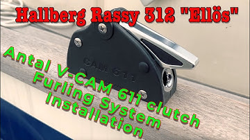 Hallberg-Rassy 312 "Ellös":  ANTAL V-CAM 611 INSTALLATION FOR FURLING SYSTEM (DIY BOAT)