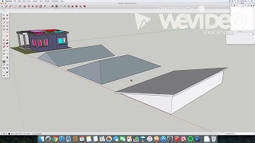 Creating a Roof in SketchUp