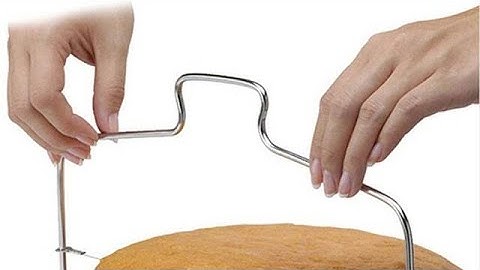 10 Inch Stainless Steel Double Line Adjustable Cake Cutter