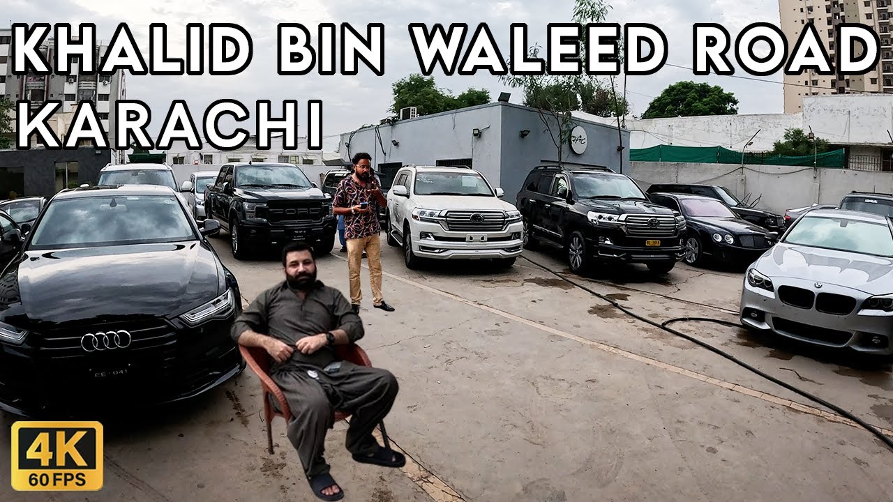 Khalid Bin Waleed Road Karachi - Walking Tourist 4K