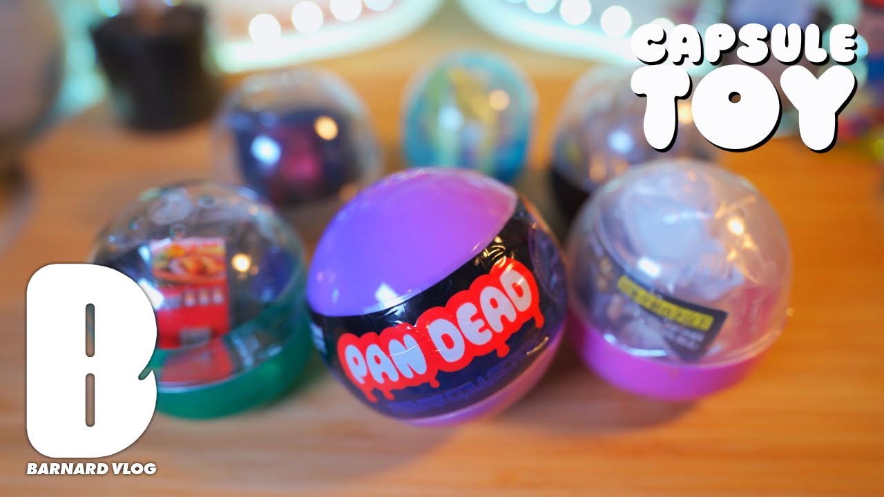 カプセルトイ】「ガチャいろいろ開封！人気ソフビのパンデッドや仏像