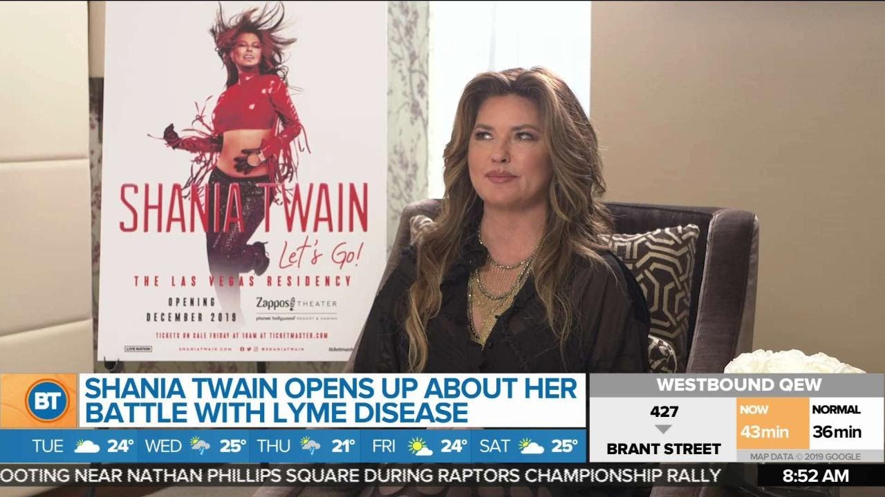 Shania Twain on her battle with Lyme disease