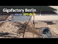 Giga Berlin | 2020-06-26 | More foundations & 4th tower crane