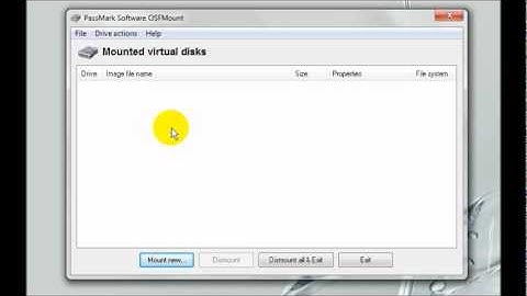 How to Mount a Raw Hard Drive Image Created with BootMed Plus