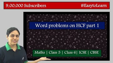 Word problems on HCF | Part 1 | Class 5 | CBSE | NCERT | ICSE