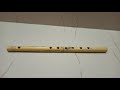 How to make bamboo flute | home