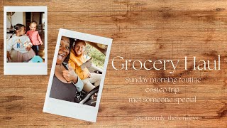 SUNDAY FAMILY ROUTINE | COSTCO GROCERY HAUL | WE MET ONE OF OUR FOLLOWERS TODAY | HENSLEY FAMILY |