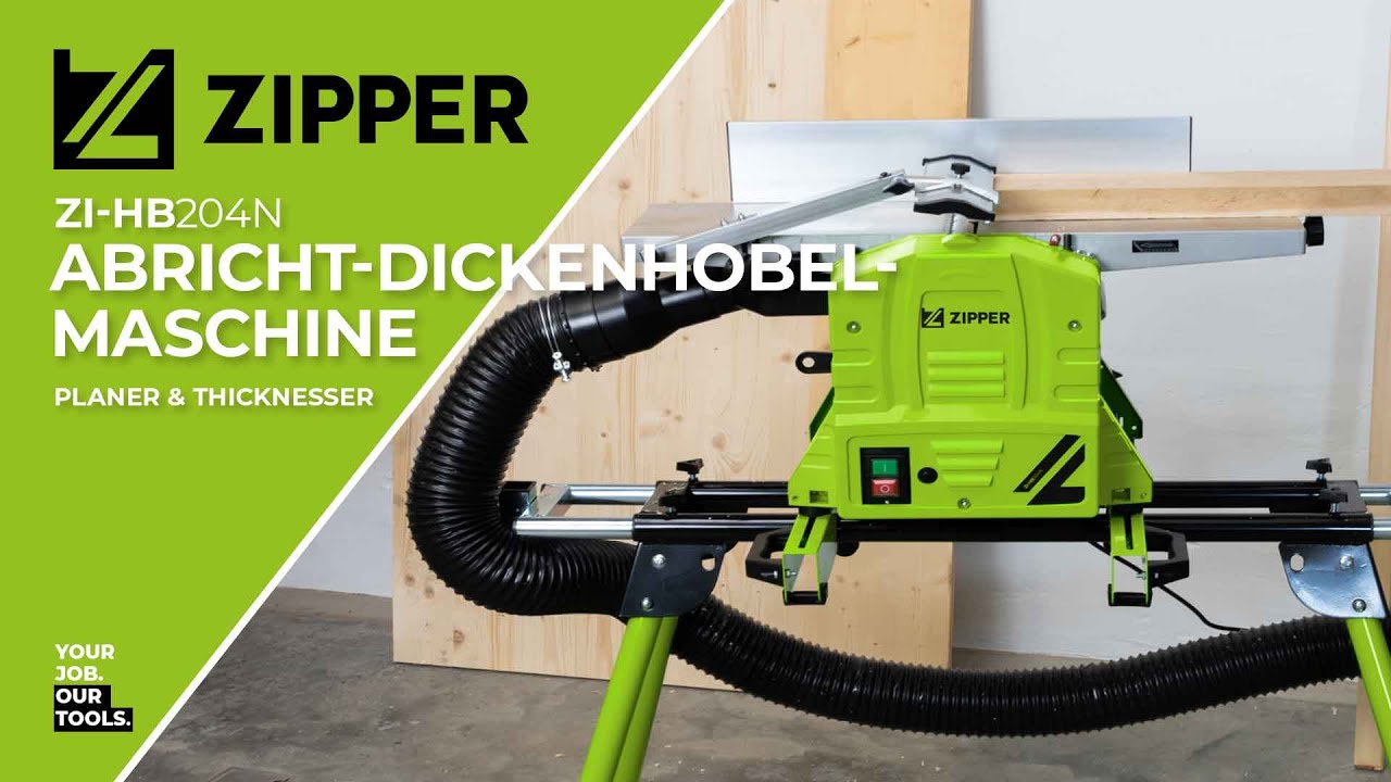 planer & thicknesser / ZI-HB204N / planer & thicknesser - ZIPPER