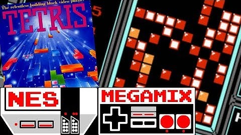 Tetris NES MEGAMIX №57 Soundtrack Walkthrough Gameplay