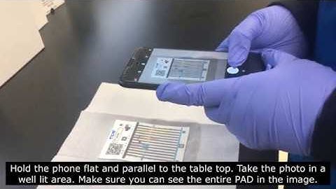 How to use a paper analytical device (PAD) to test medicine