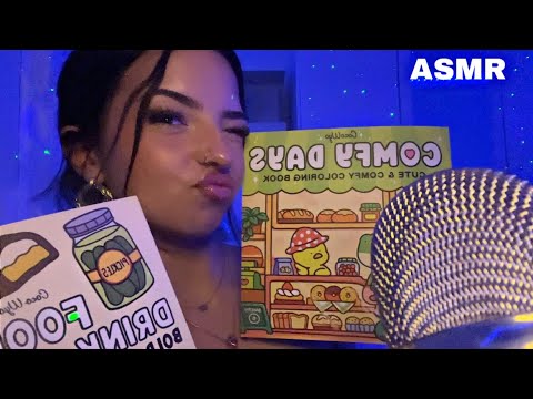 #ASMR - JE FAIS DU COLORIAGE AVEC VOUS 😴