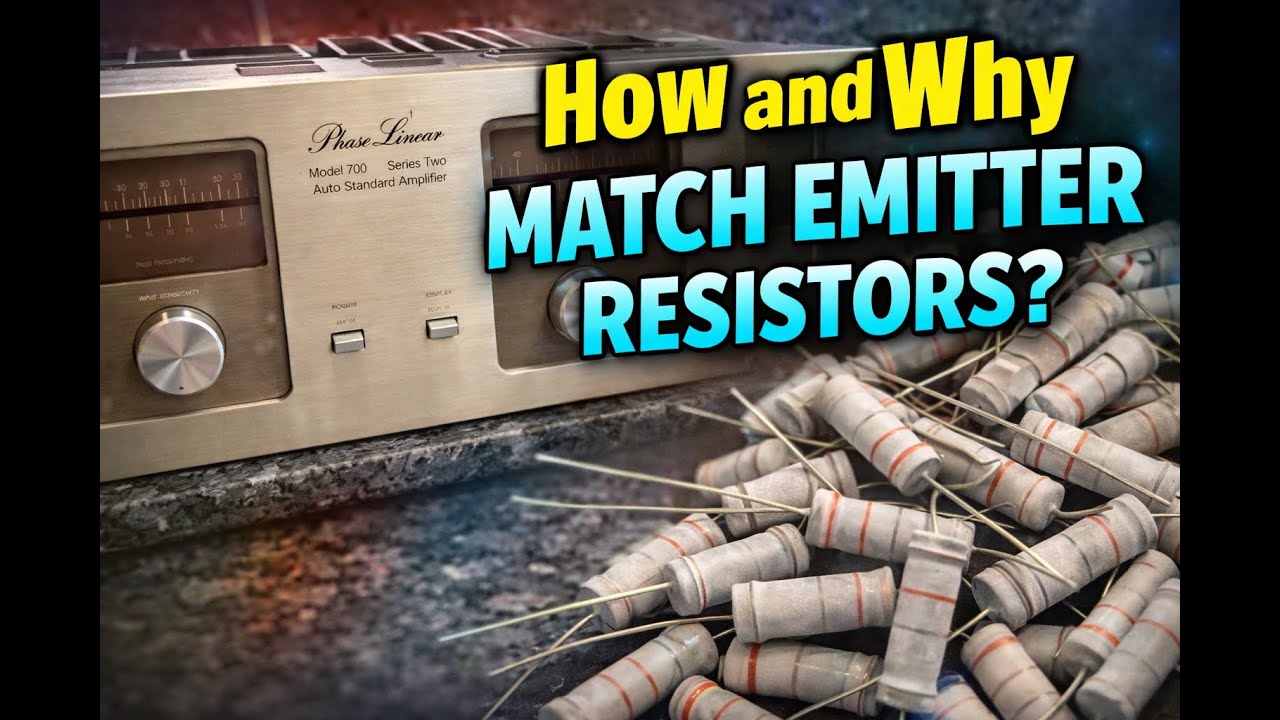How and Why Match Emitter Resistors? - YouTube