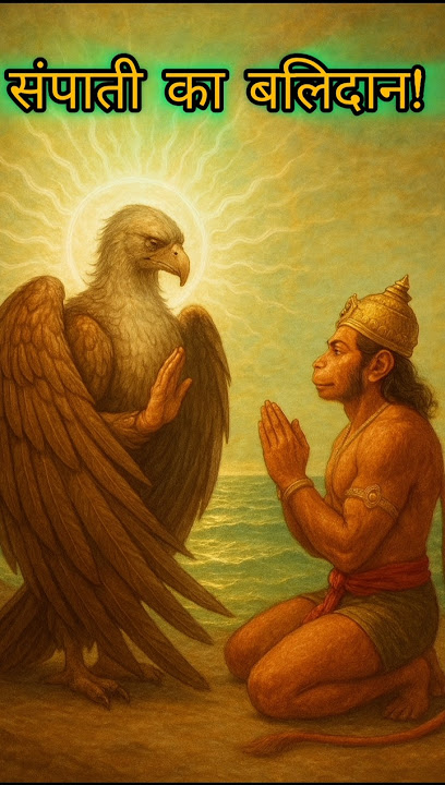 हनुमान का प्रण और सम्पाती की व्यथा | Ramayan katha