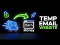 Build Your Own TEMP EMAIL Service in Minutes earn Money