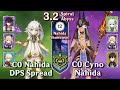 C0 Nahida is INSANE! C0 Nahida DPS & C0 Cyno Nahida Showcase | Spiral Abyss 3.2 - Floor 12 9 Stars