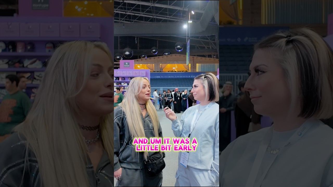 Interviewing WWE Superstars start Liv Morgan 💖 #sneakers #hypebeast #aneakeds