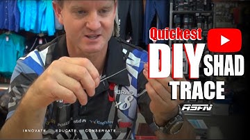 The Quickest DIY Shad Trace | ASFN Baits & Traces