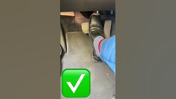 Are your feet in the correct position while driving? #car#drive #foryou #tutorial